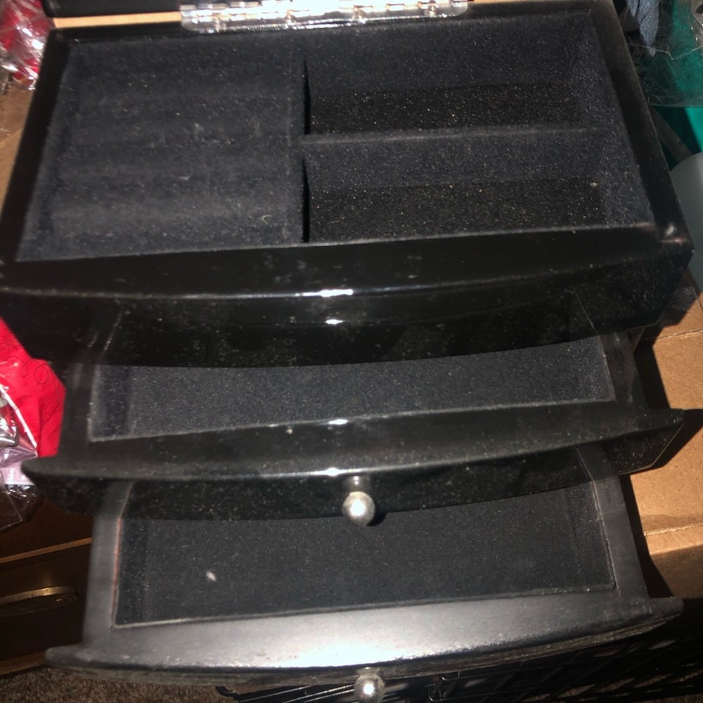 Black jewelry box